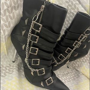 Stiletto heel patrol Ellie boots